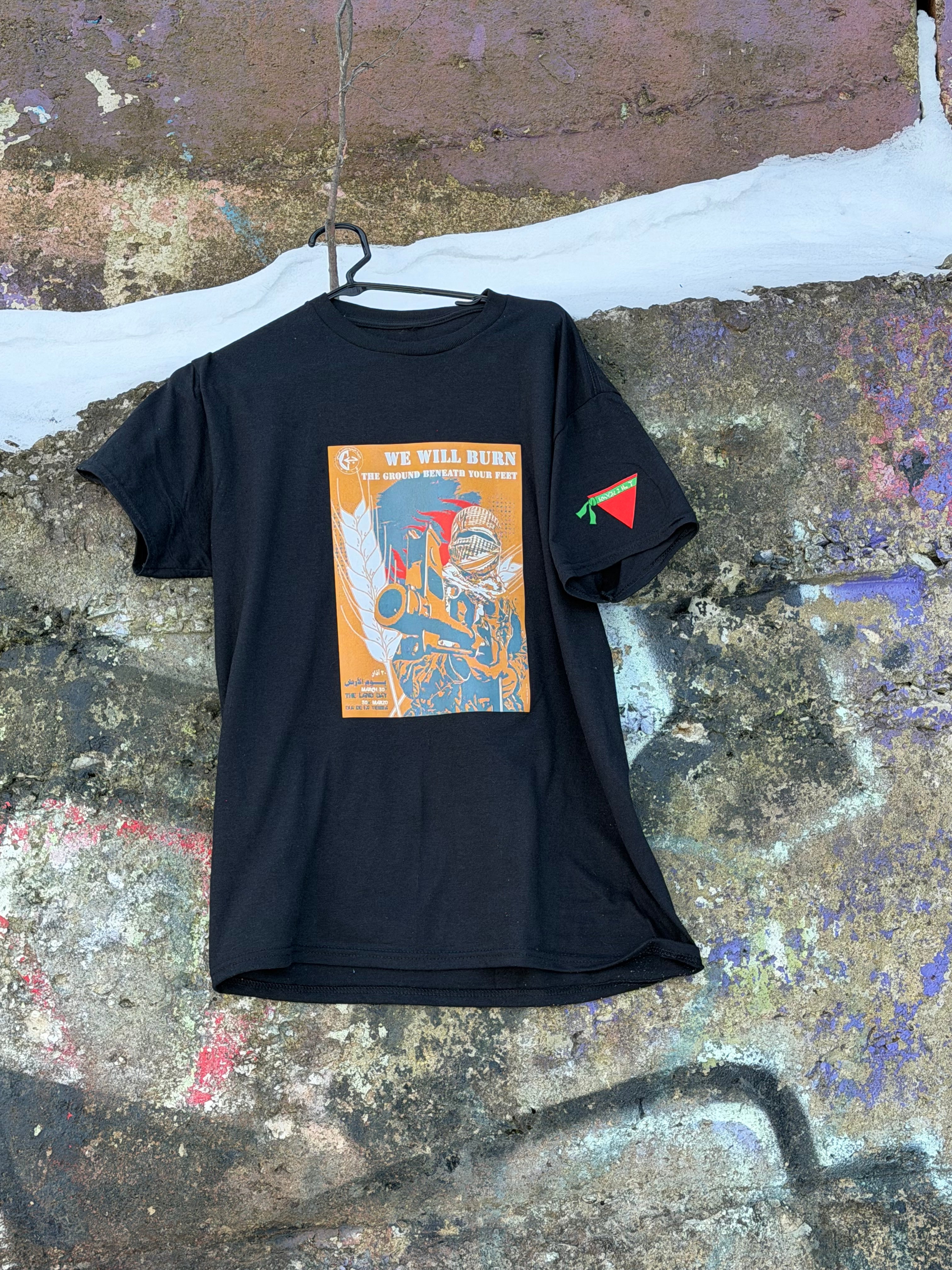 PFLP Land Day Poster T-Shirt