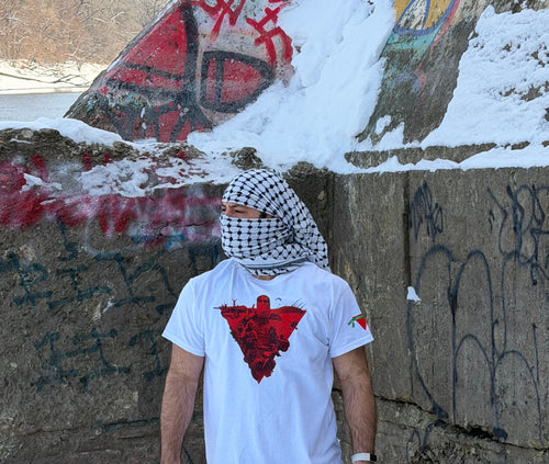 Abu Obeida Red Triangle T-Shirt
